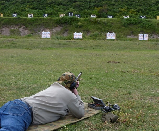 Shooting the Mini Methuen Smallbore Service Match