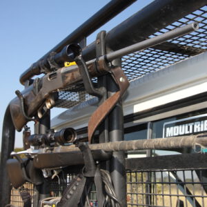 Nearly 600 guns were stolen in NSW last year.