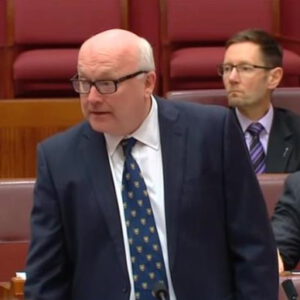 George Brandis has said "lever actions are a big problem".