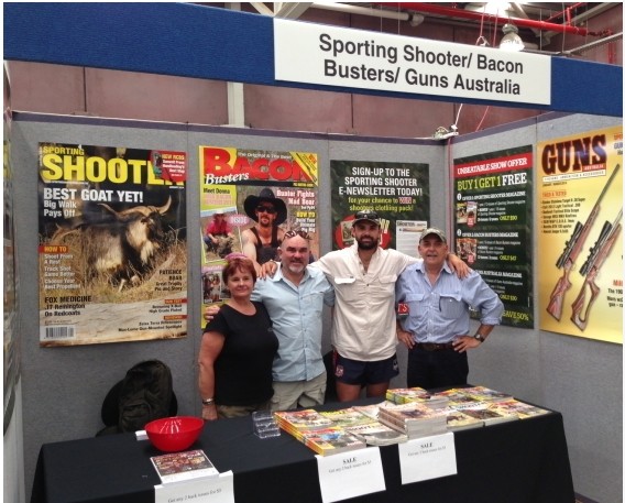 Sporting Shooter is at the Wild deer Show this weekend.