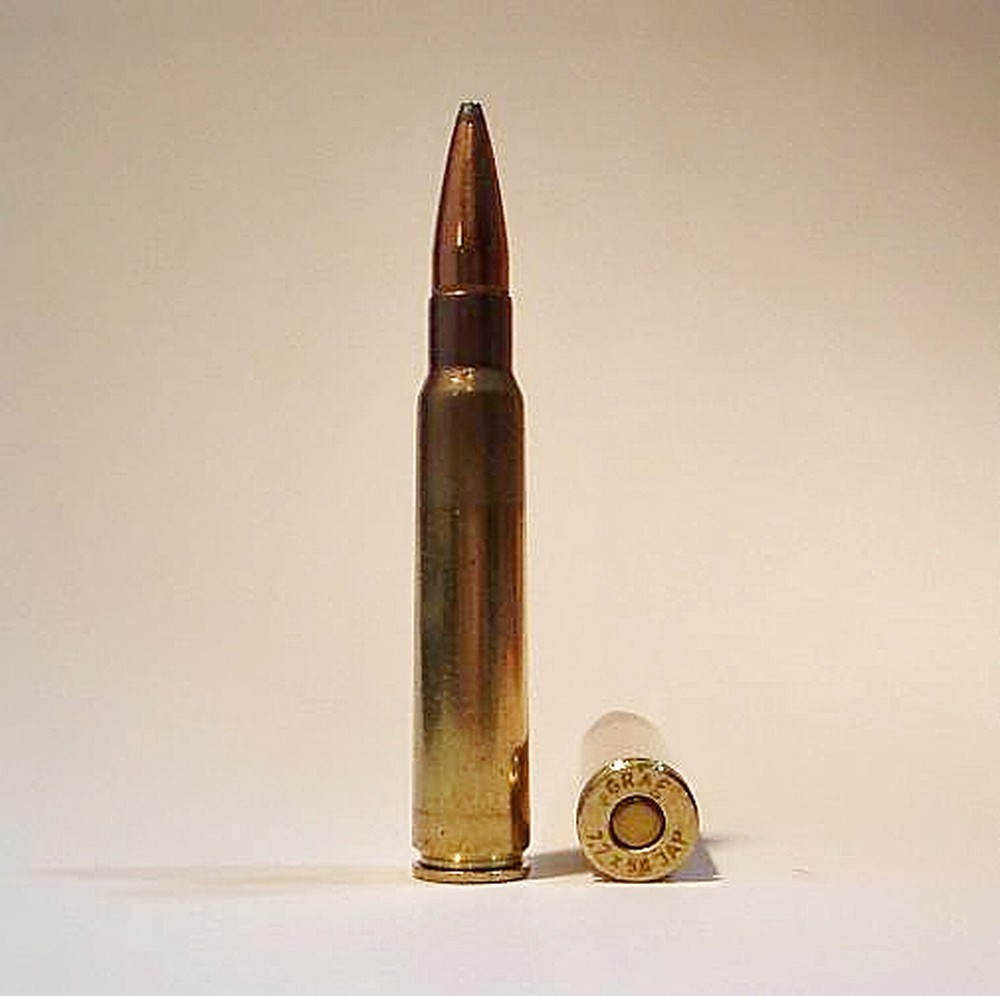 The 7.7mm Jap Cartridge can shoot the same bullets as the .303 British.