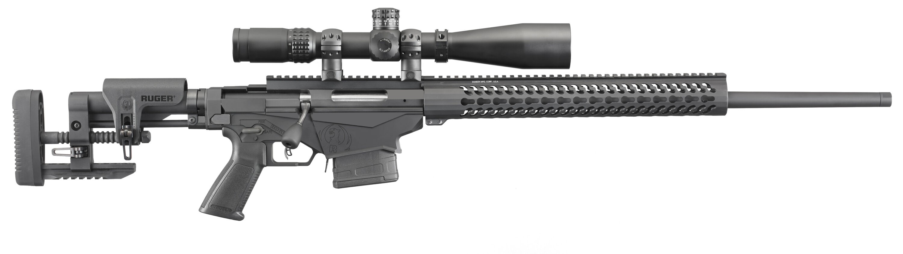 Ruger Precision Rifle comes in .243, 6.5 Creedmore and .308 Win.