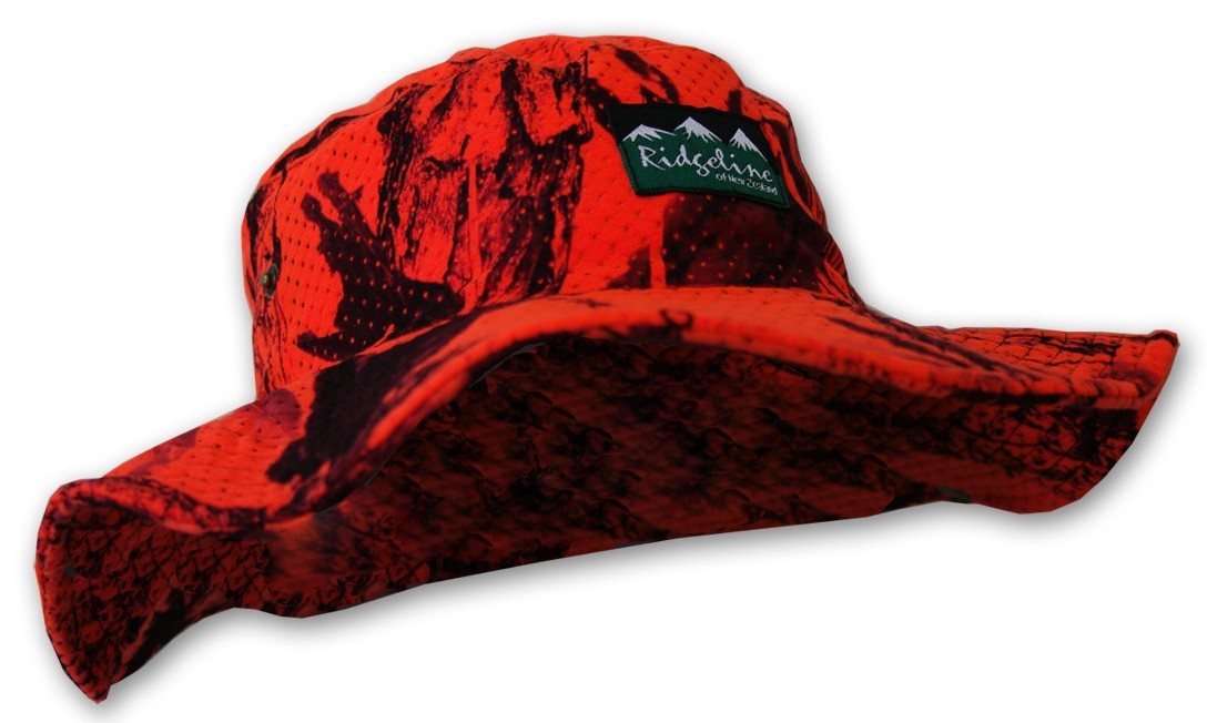 A blaze orange hat is a good safety measure when hunting or reconnoitering on any private land.