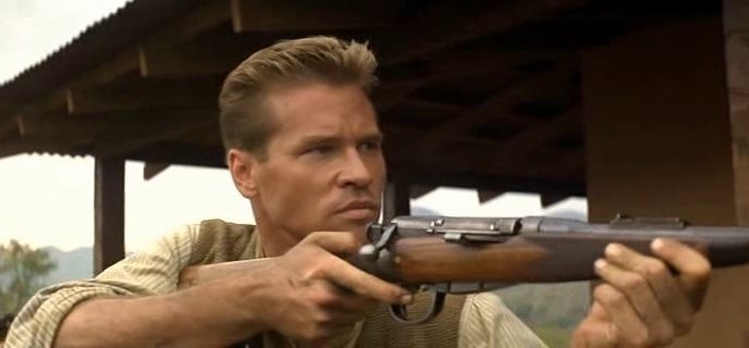 Val Kilmer and a Lee Speed sporter in the movie "The Ghost And The Darkness".