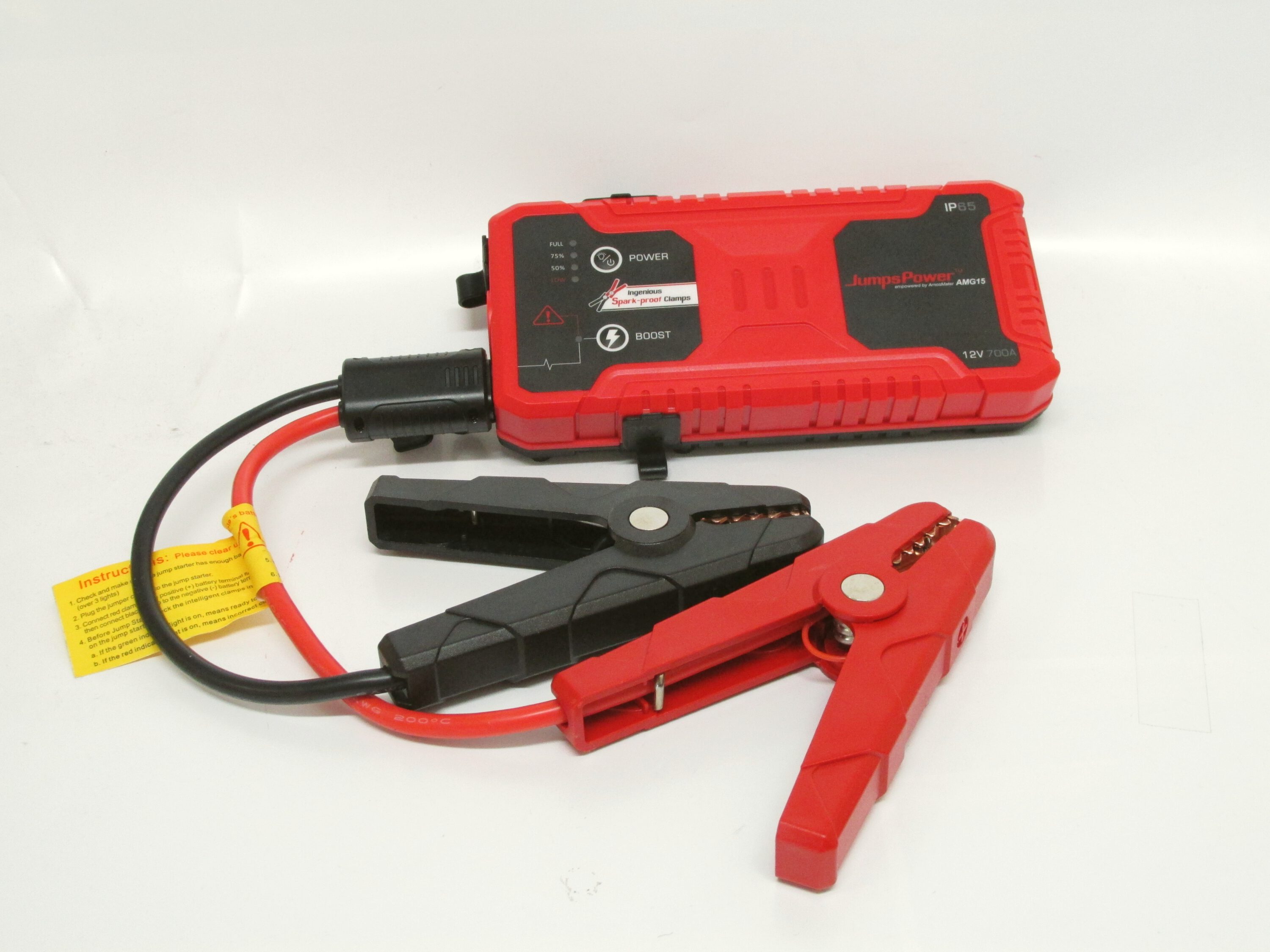 JumpsPower Jump Starter is compact power technology to get you going again fast.