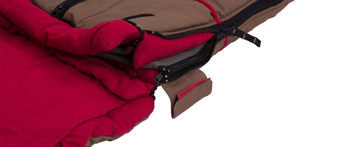 ARB Sleeping Bag zip closure close-up