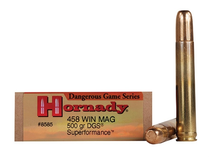 .458 Win. Mag. more than enough for hogs