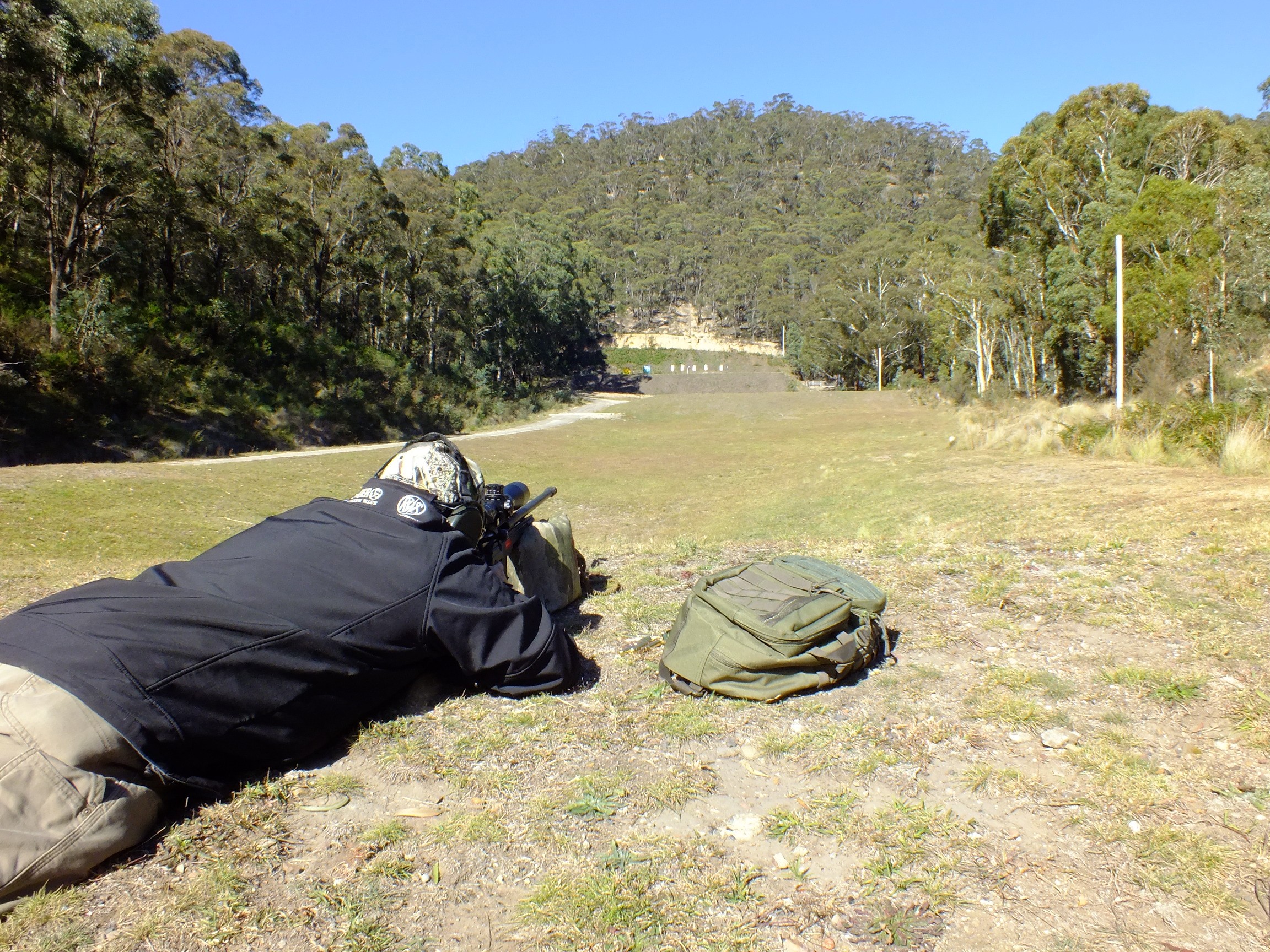 2. Marcus “engaging” Figure 11s at 200 metres.