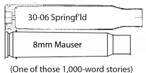 8mm and .30-06 cases drawing