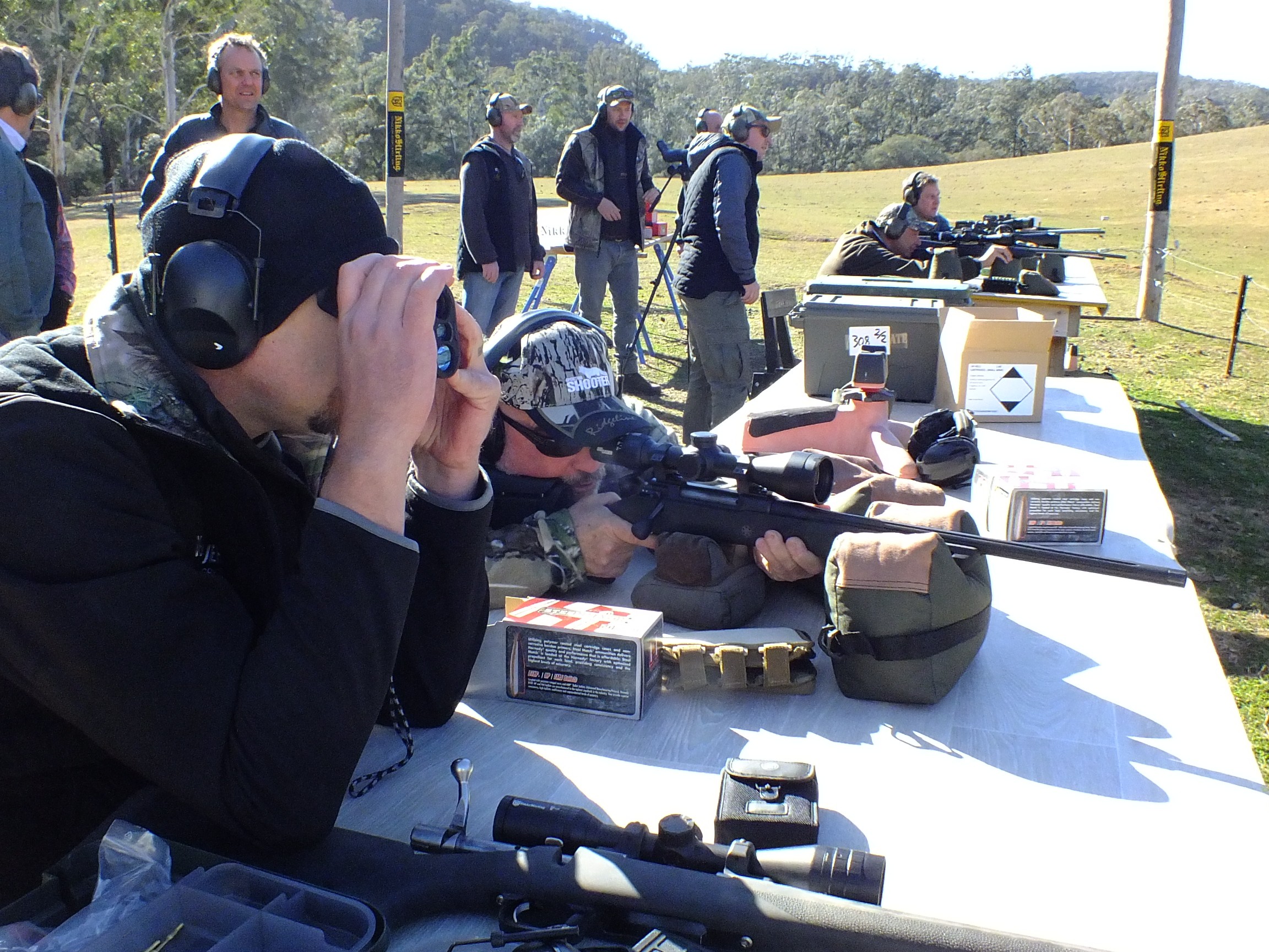 Marcus, Brad Brumfield and Sauer Pantera with sigWhisky RF scope combo