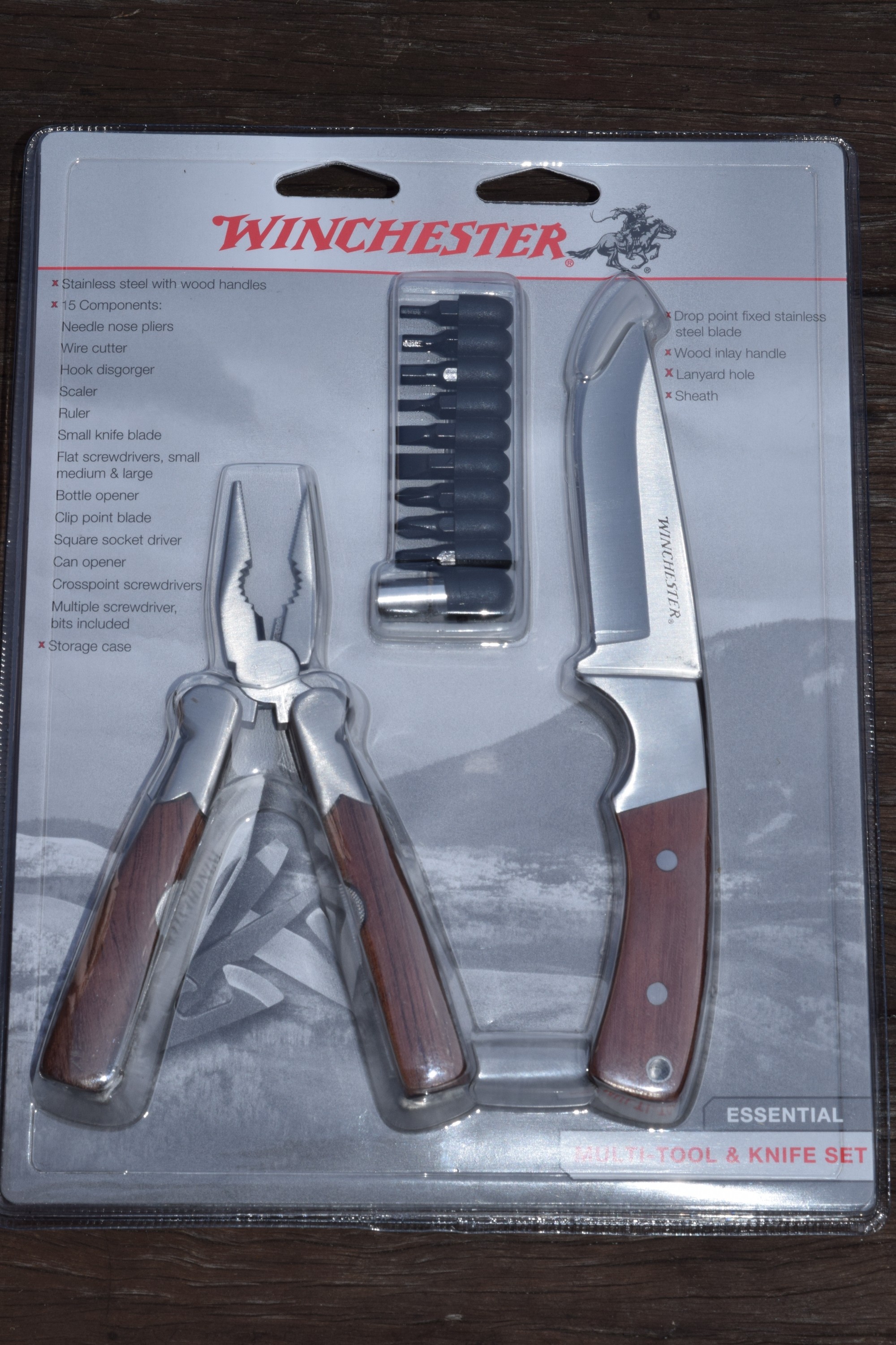 Winchester MultiTool & Knife Combo