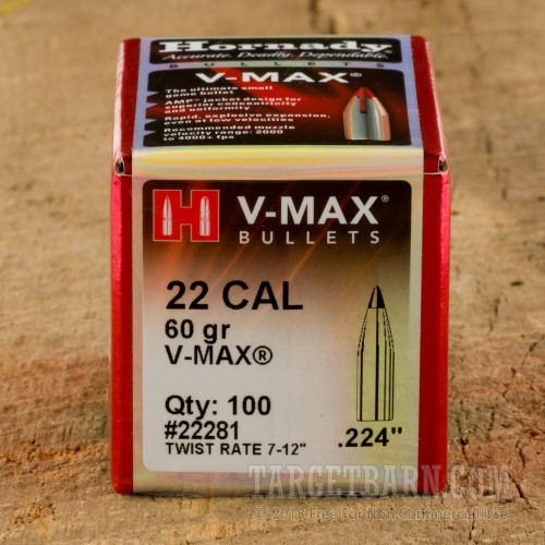 Hornady 60gn V-Max