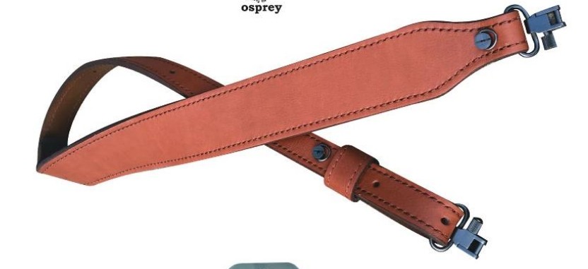 Osprey leather rifle sling