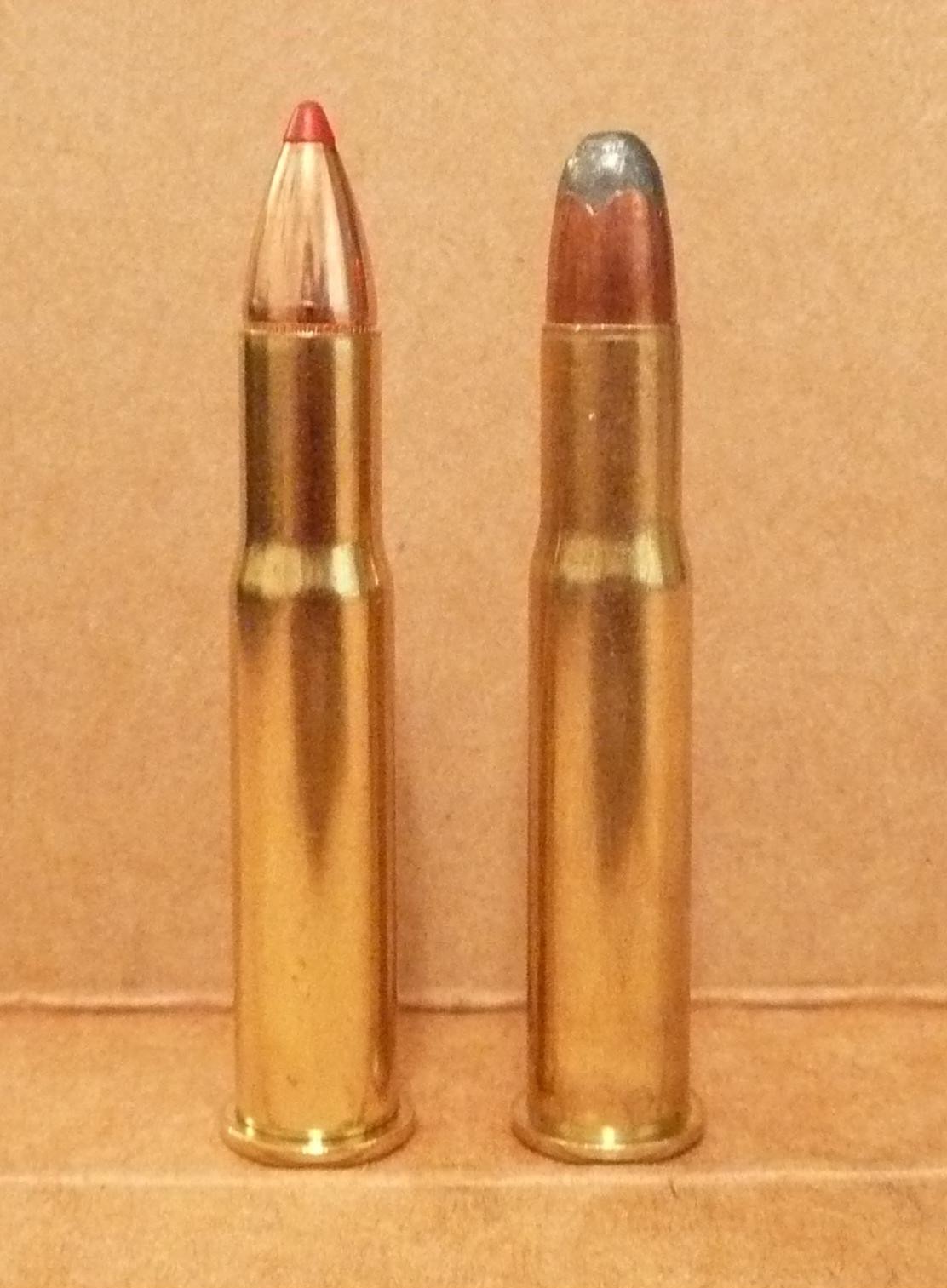 Winchester .32 Special Cartridges - left loaded with high-BC Hornady 165gn FTX