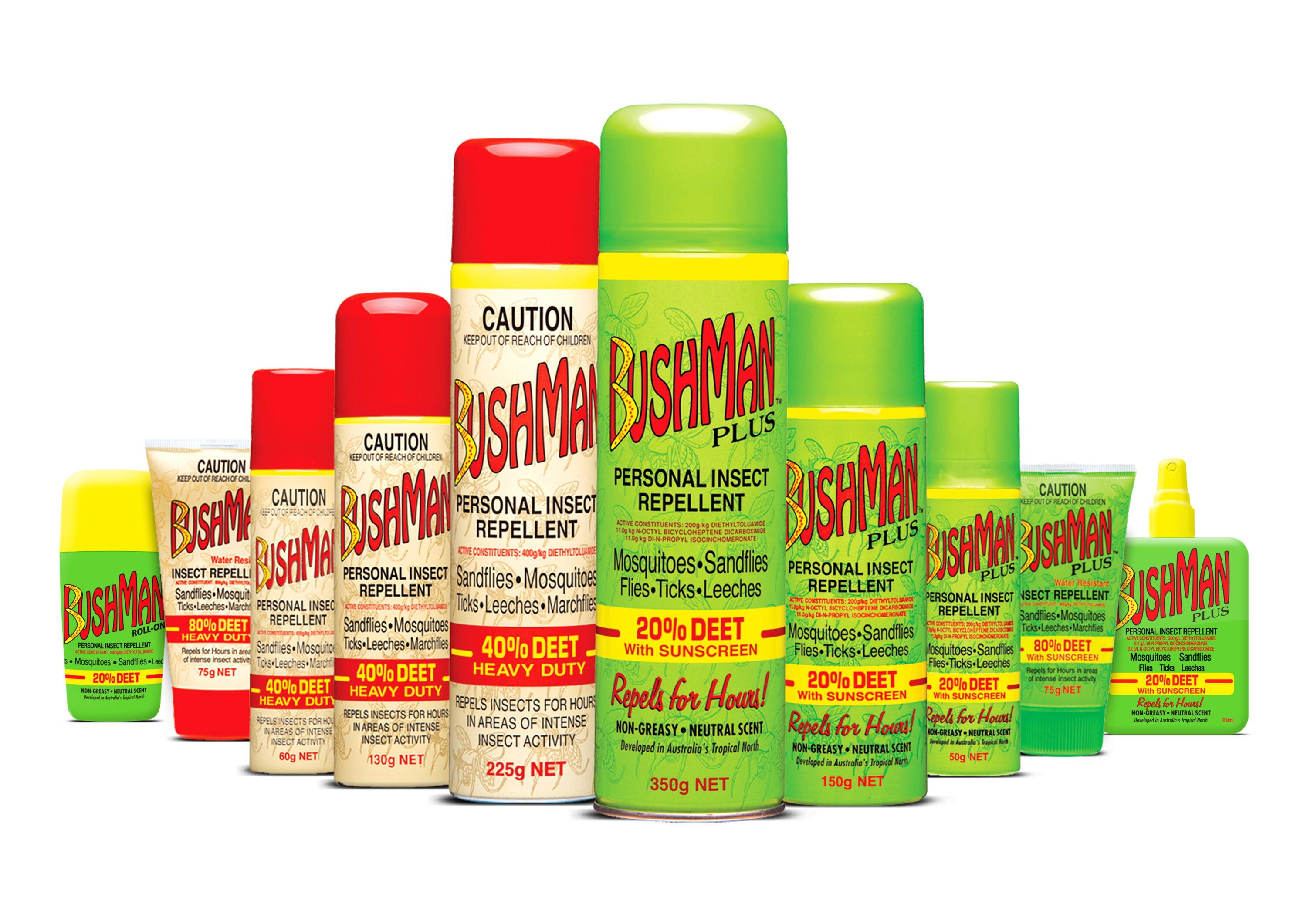 Bushman Insect Repellent Range