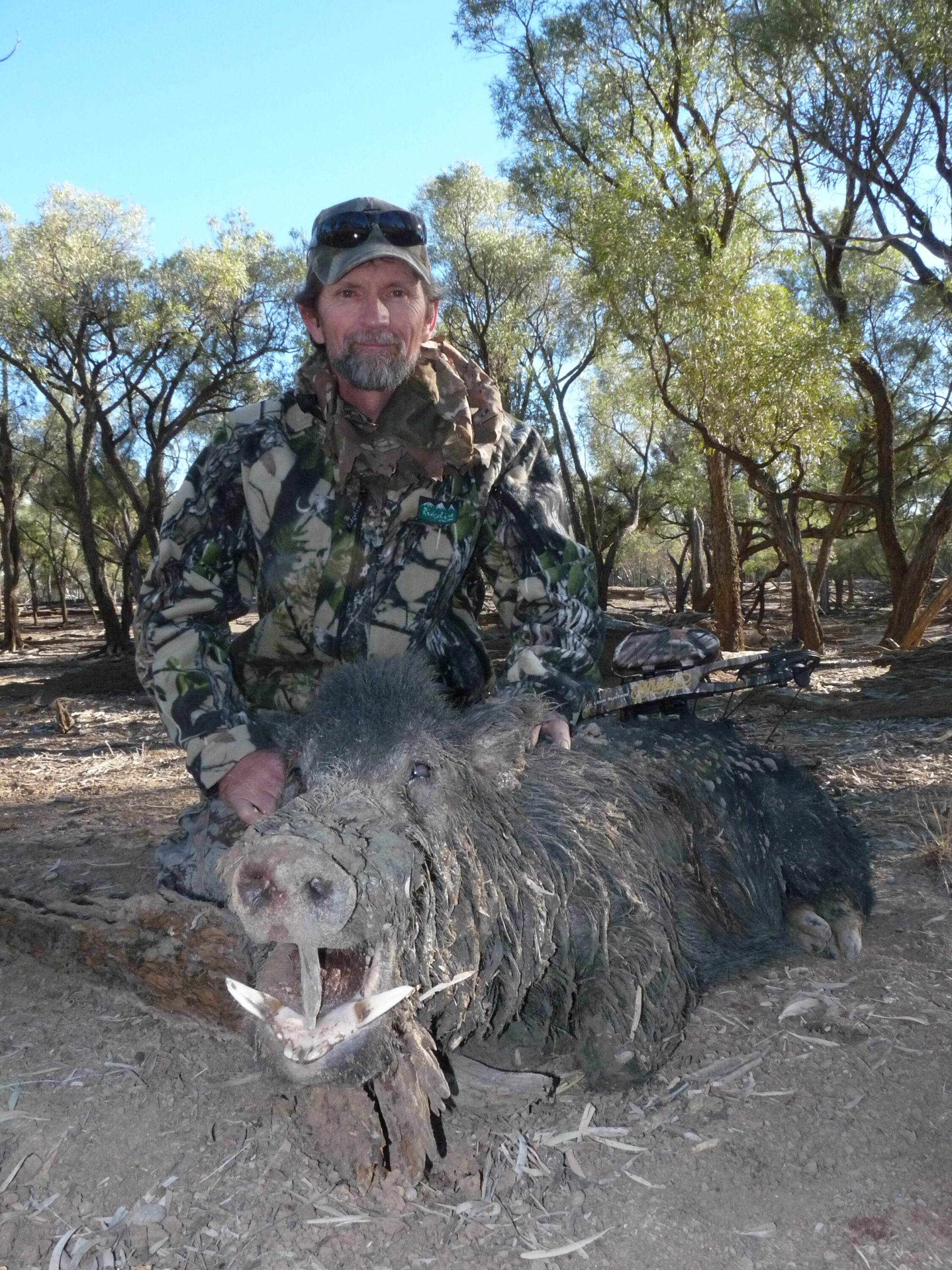 Wade with a nice hooky boar.