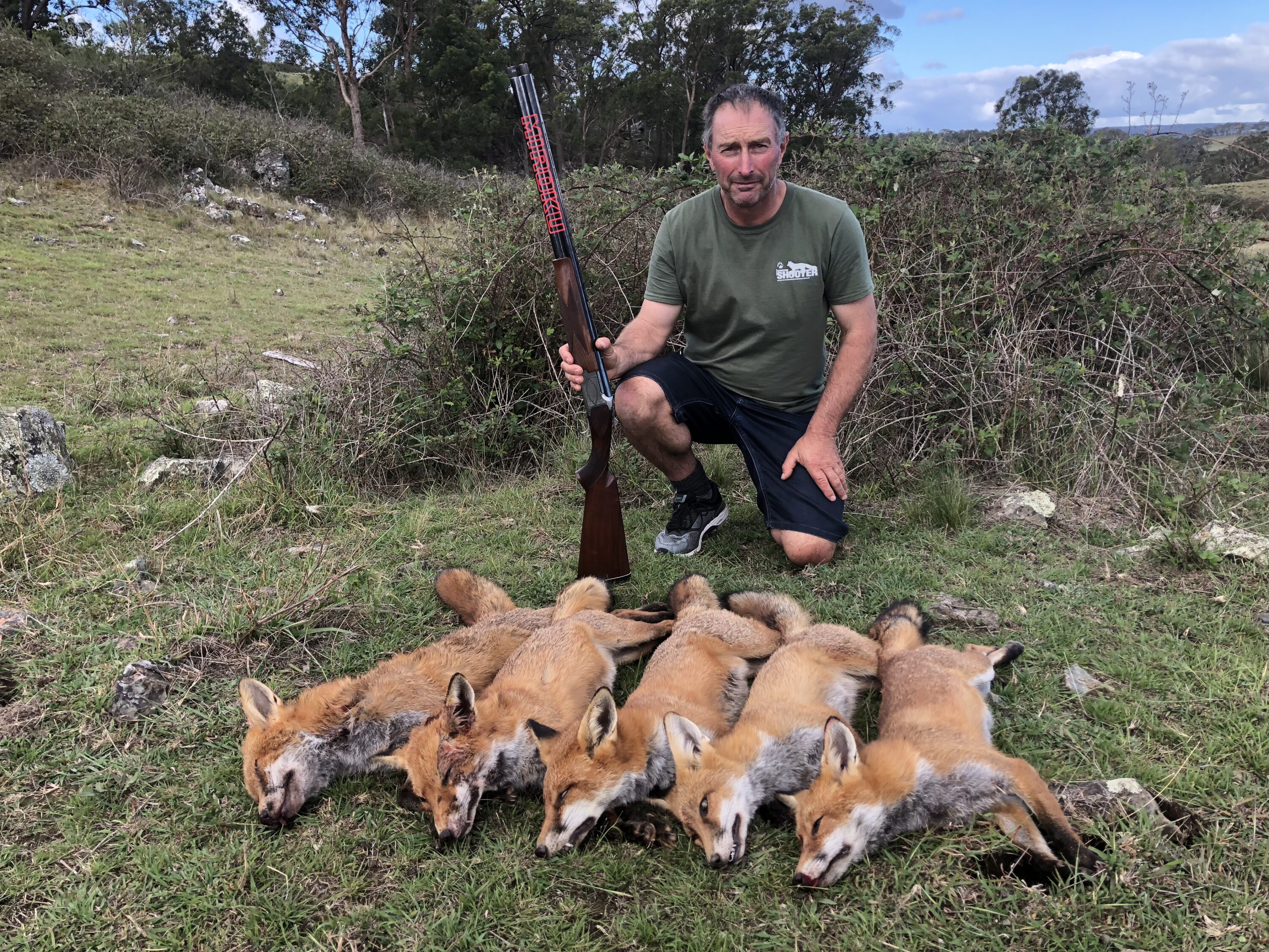 A nice first day's haul for Kiwi John Royle.