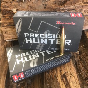 Hornady Precision Hunter Ammunition comes in easily-recognizable distinctive packaging.