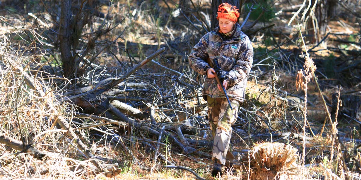 Hunting skills - stalking. Mick Matheson photo