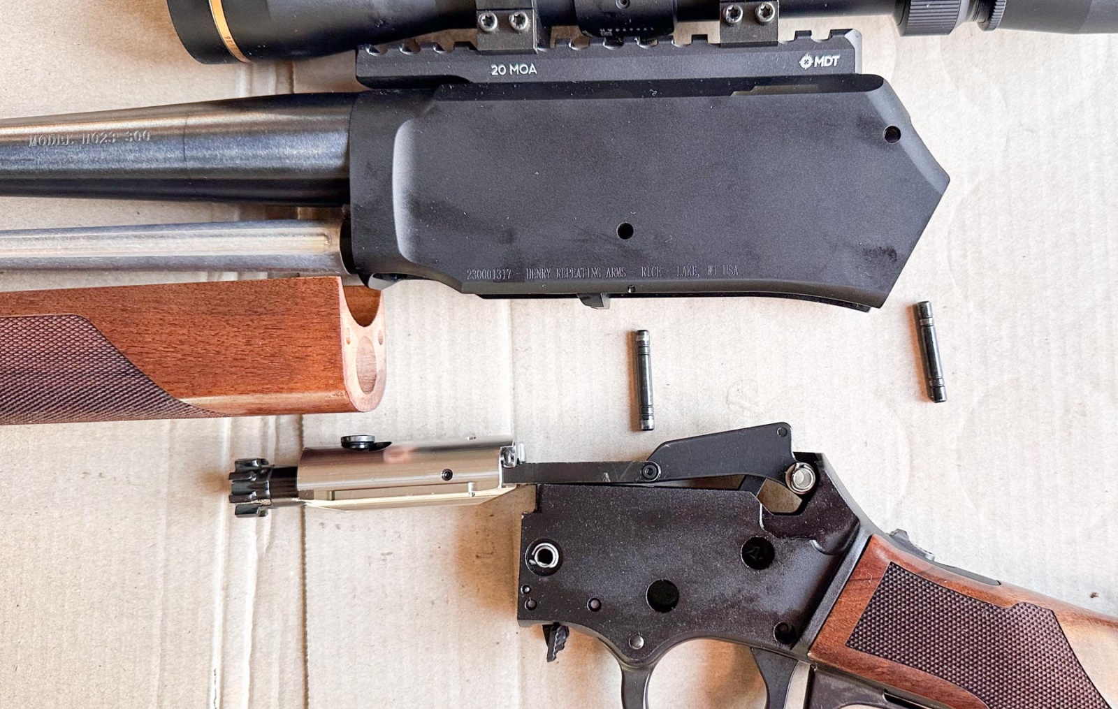 Henry Lever Action Supreme Rifle test