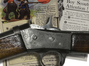 Remington No 4S American Boy Scout rifle