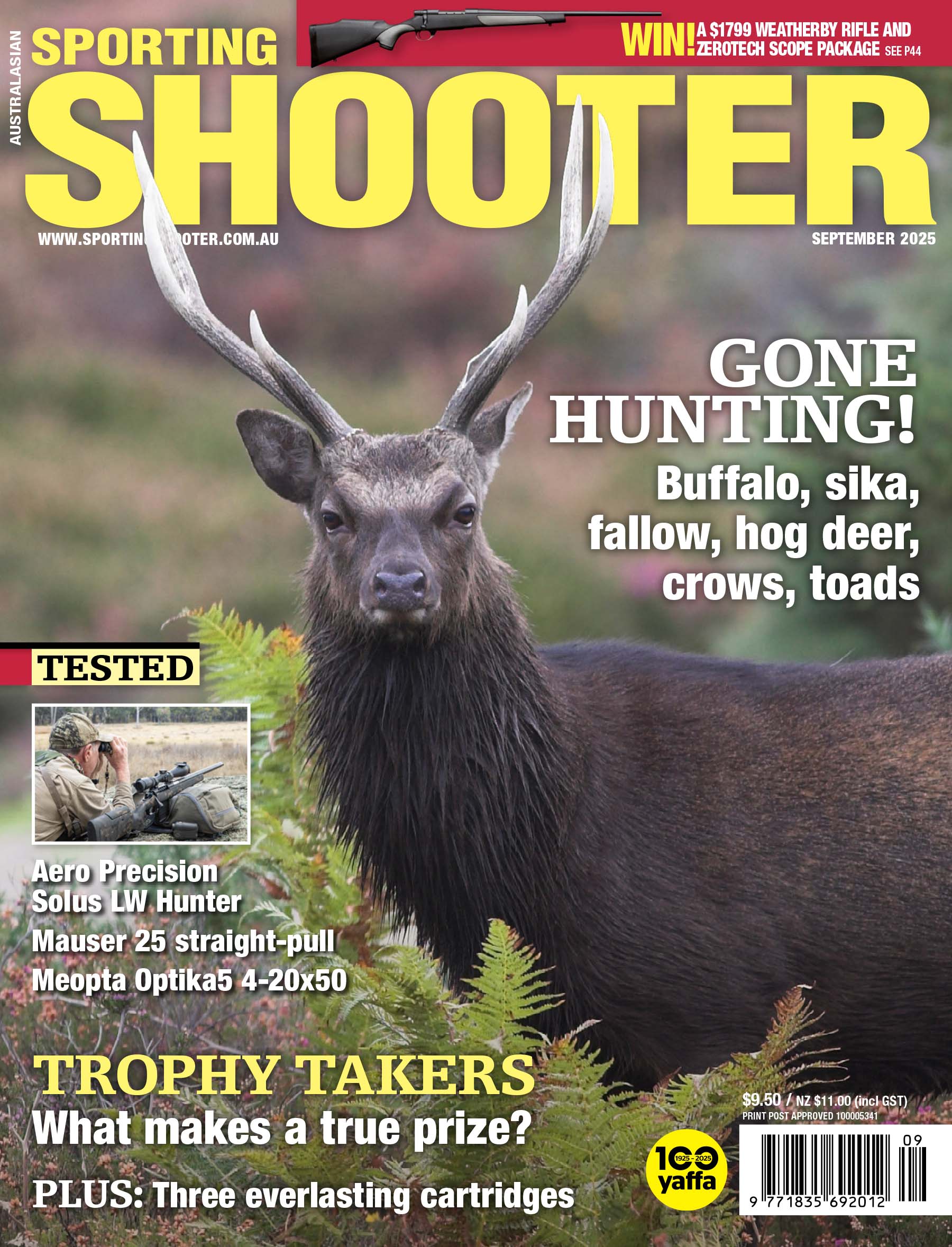 Sporting Shooter magazine September 2025
