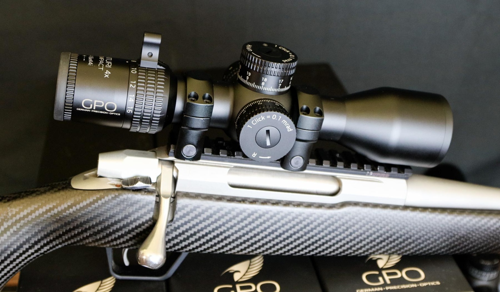 GPO Centuri rifles scopes