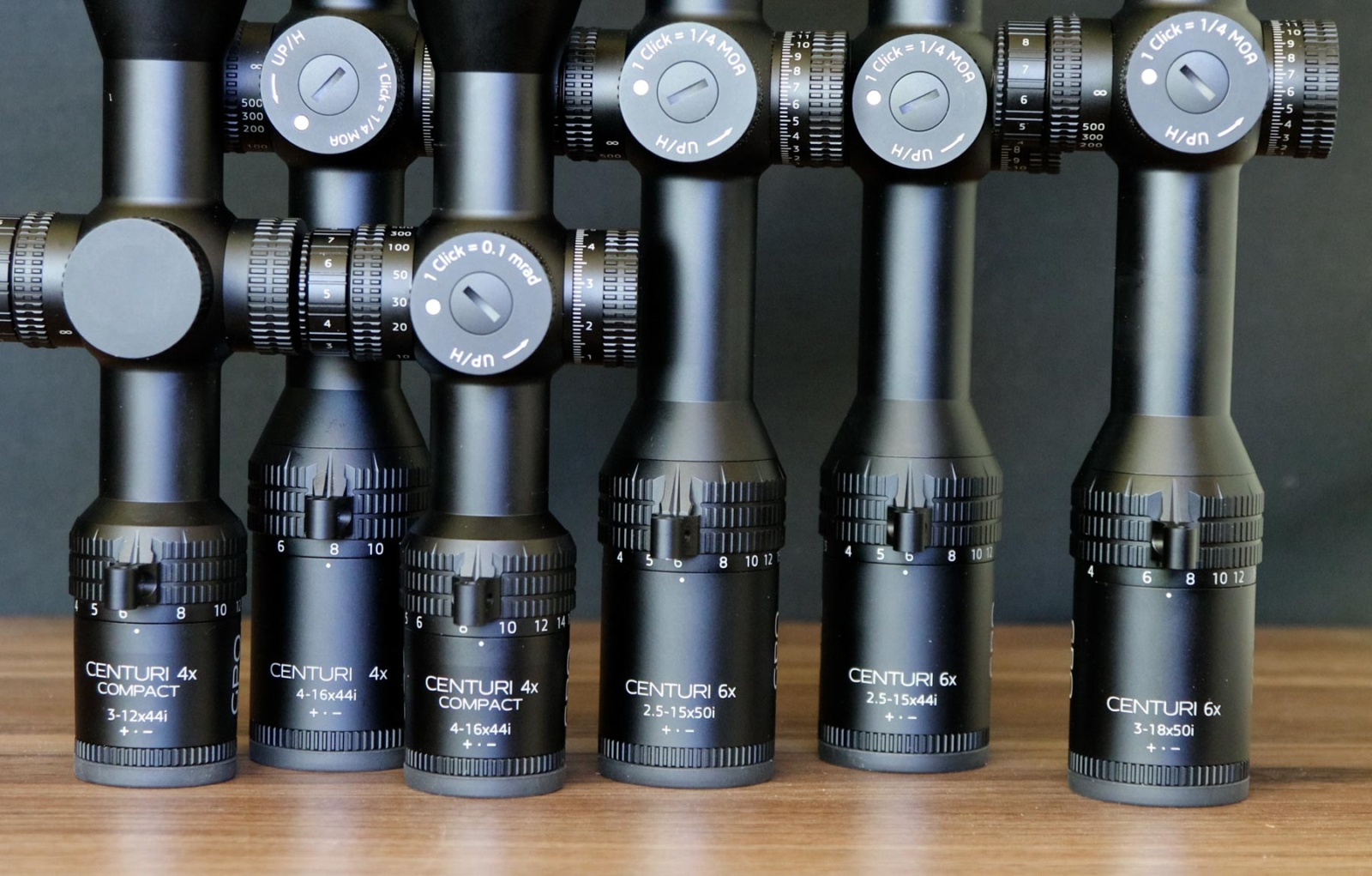 GPO Centuri rifles scopes
