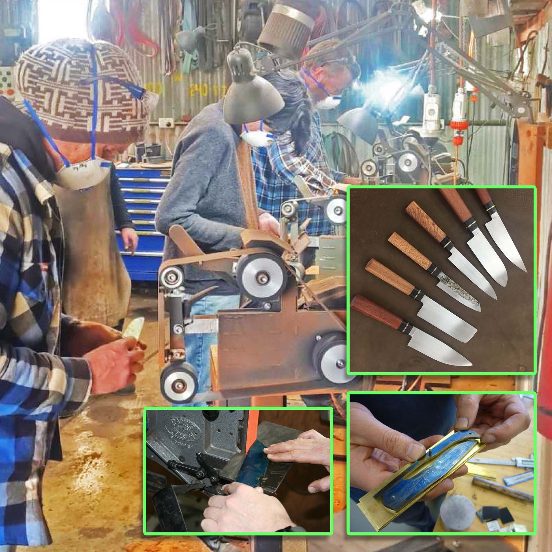 Learn knife making at the world’s largest bladesmith school